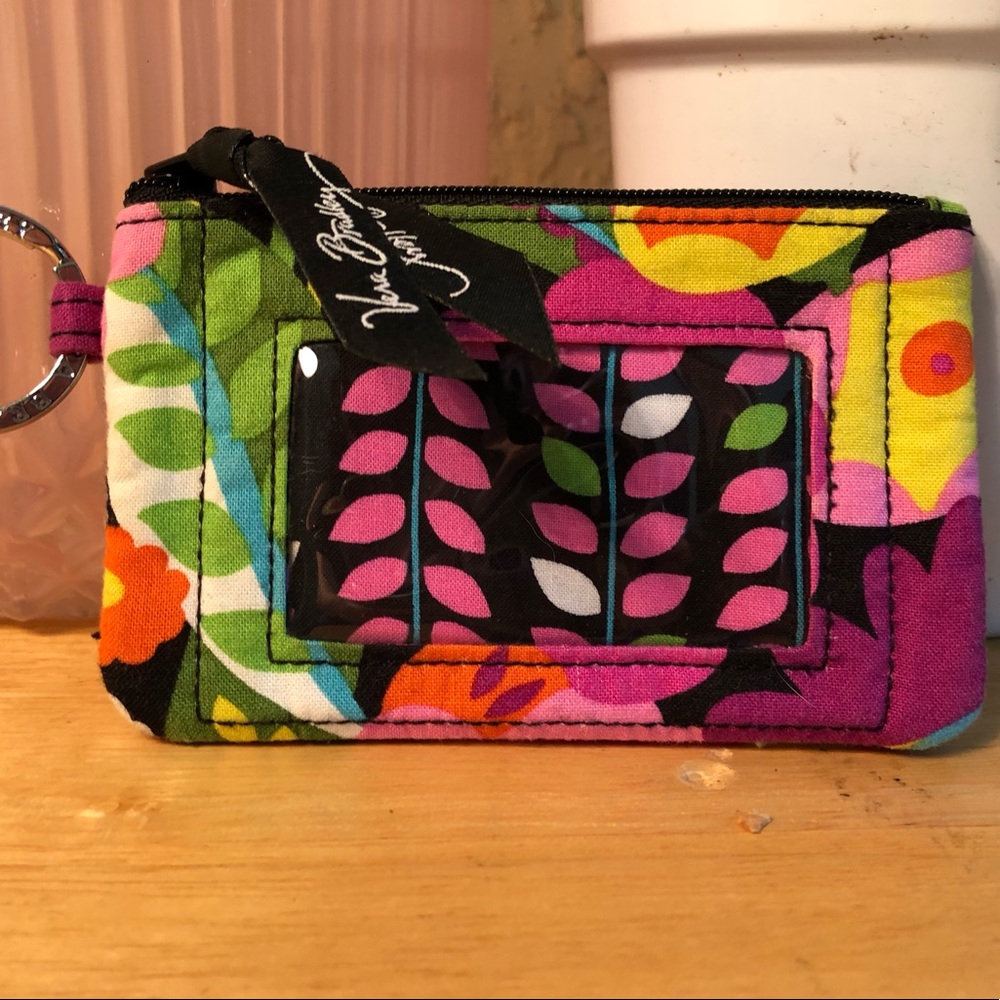 Vera Bradley lanyard and wallet